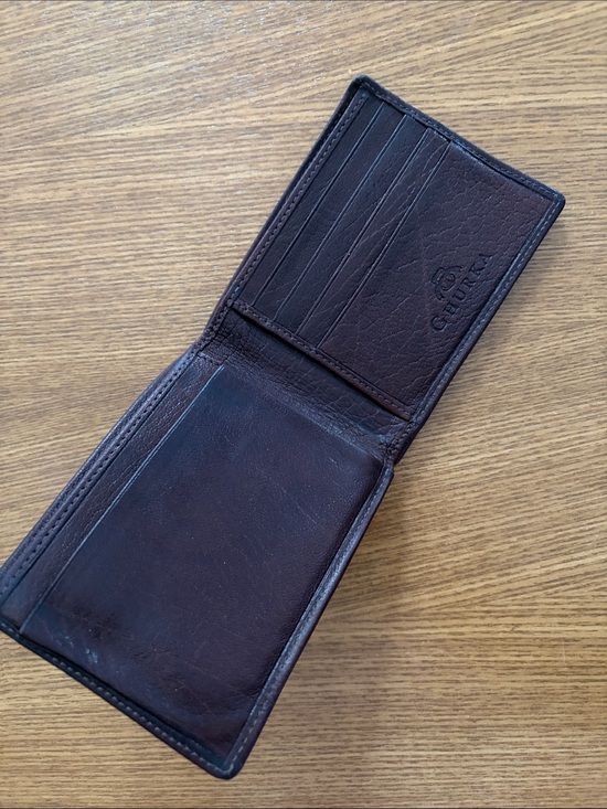 Ghurka Other - Ghurka Marley Hodgson Original Mens Wallet Bifold Chestnut Leather Vintage